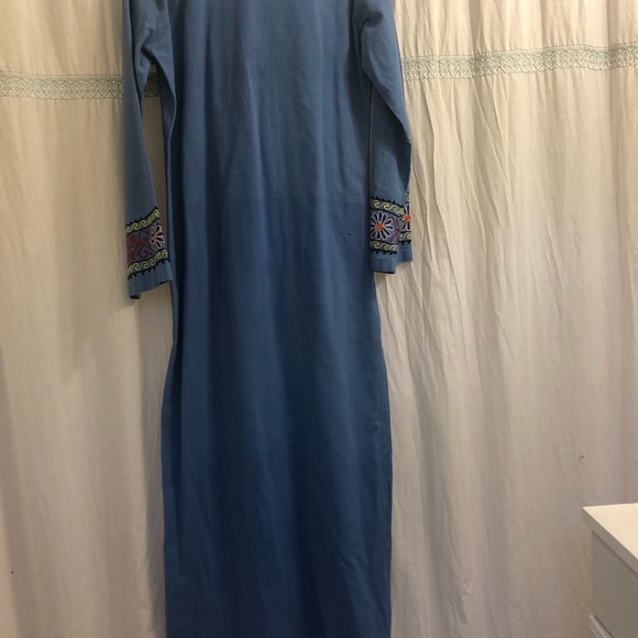 VINTAGE EMBROIDERED MAXI DRESS - Picture 5 of 5